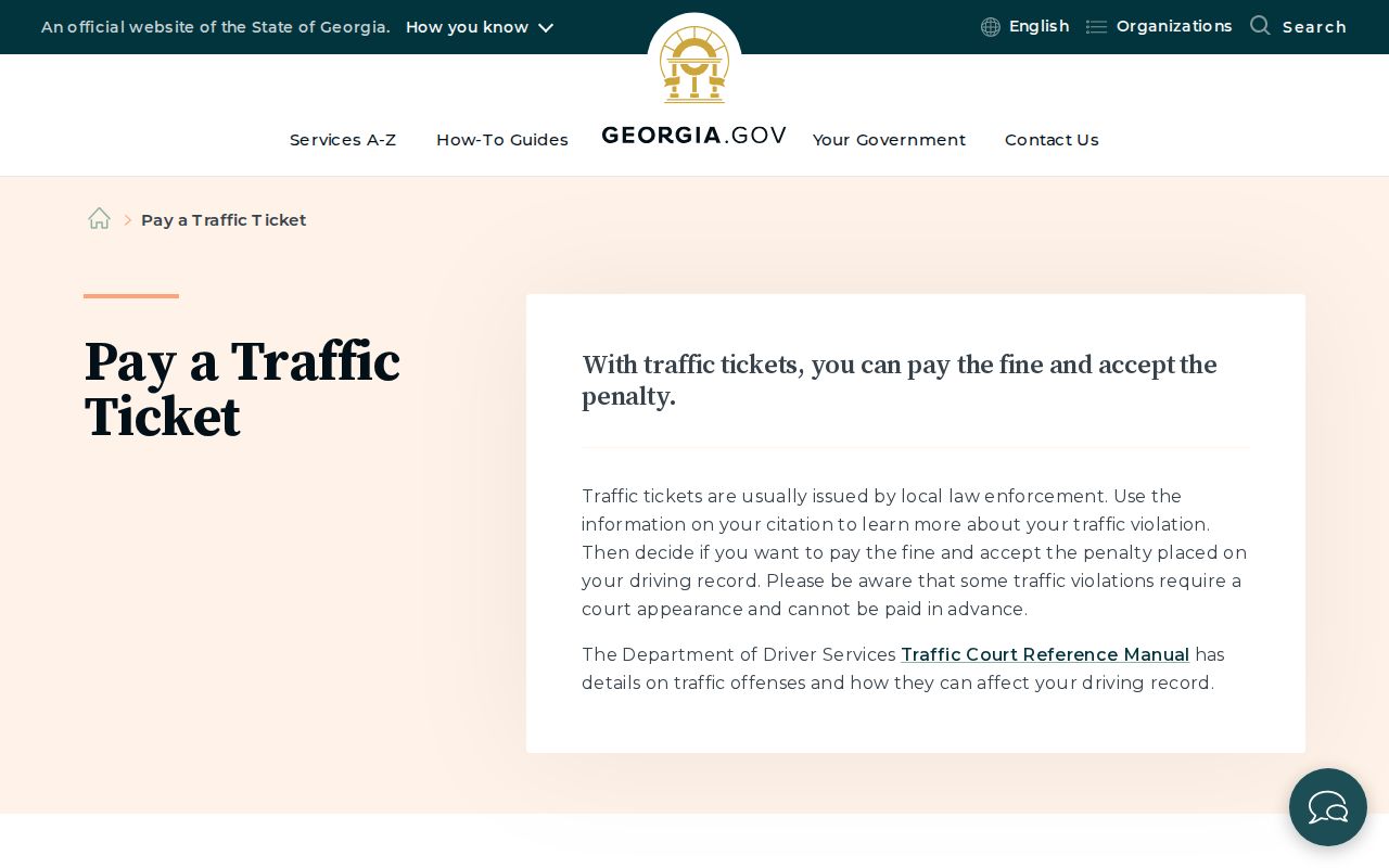 Jackson County traffic tickets payment versus court appearance guidance